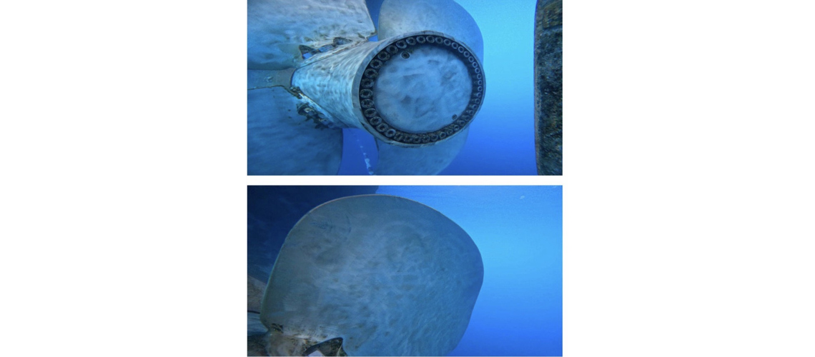Hull after cleaning